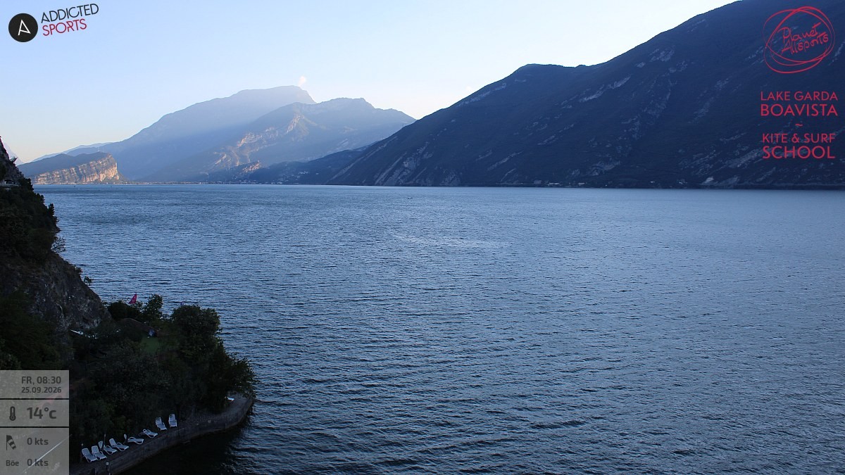 Archiv Foto Webcam Gardasee - Capo Reamol