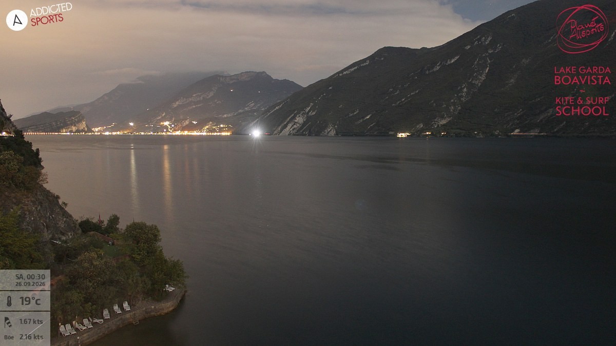 Archiv Foto Webcam Gardasee - Capo Reamol