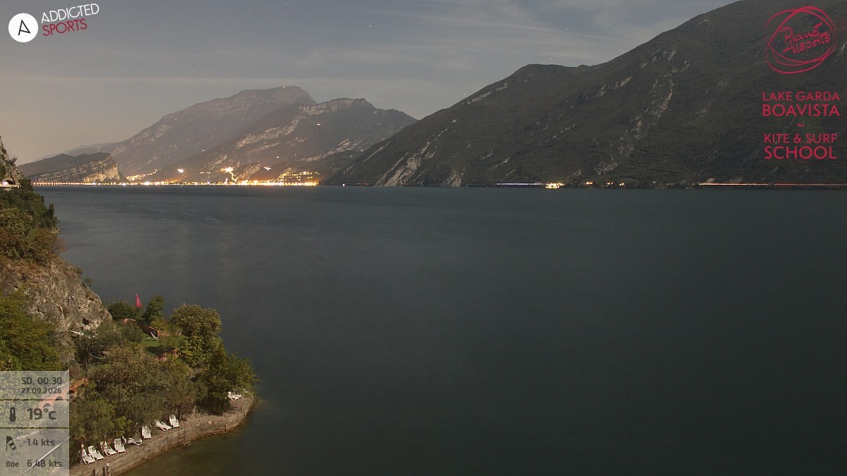 Archiv Foto Webcam Gardasee - Capo Reamol