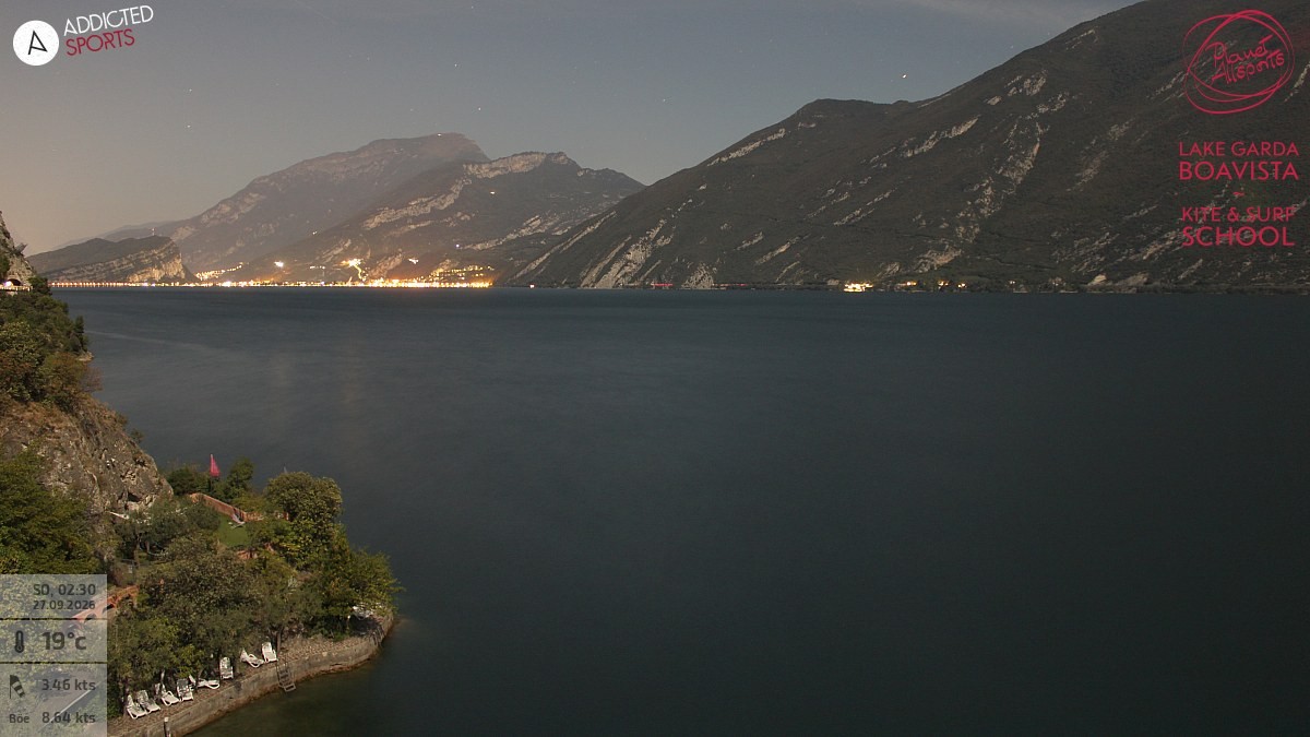 Archiv Foto Webcam Gardasee - Capo Reamol