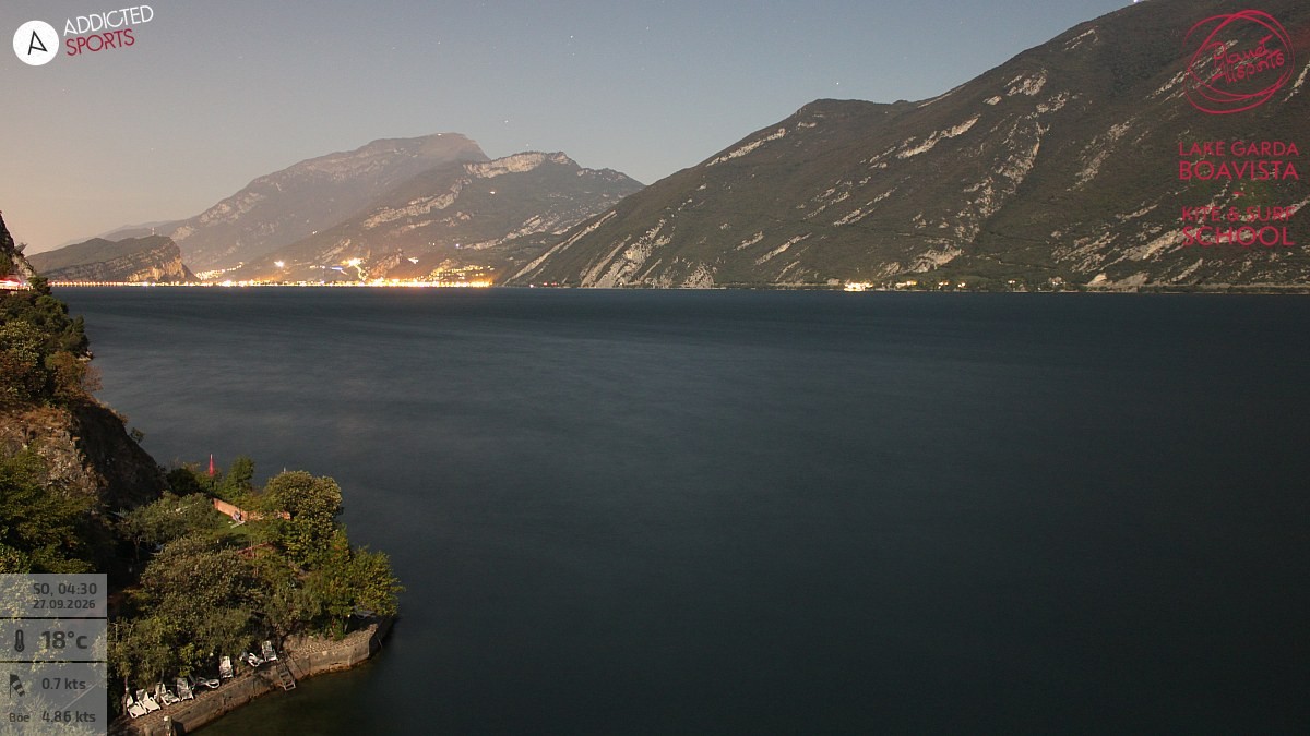 Archiv Foto Webcam Gardasee - Capo Reamol