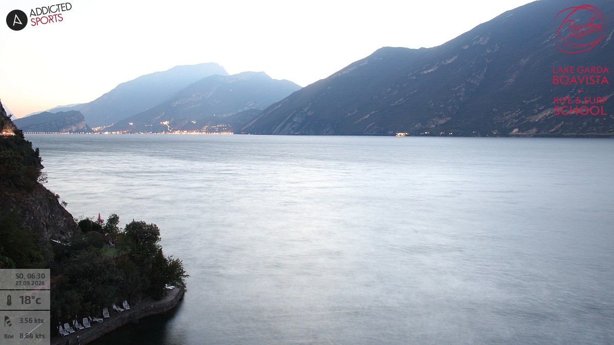 Archiv Foto Webcam Gardasee - Capo Reamol