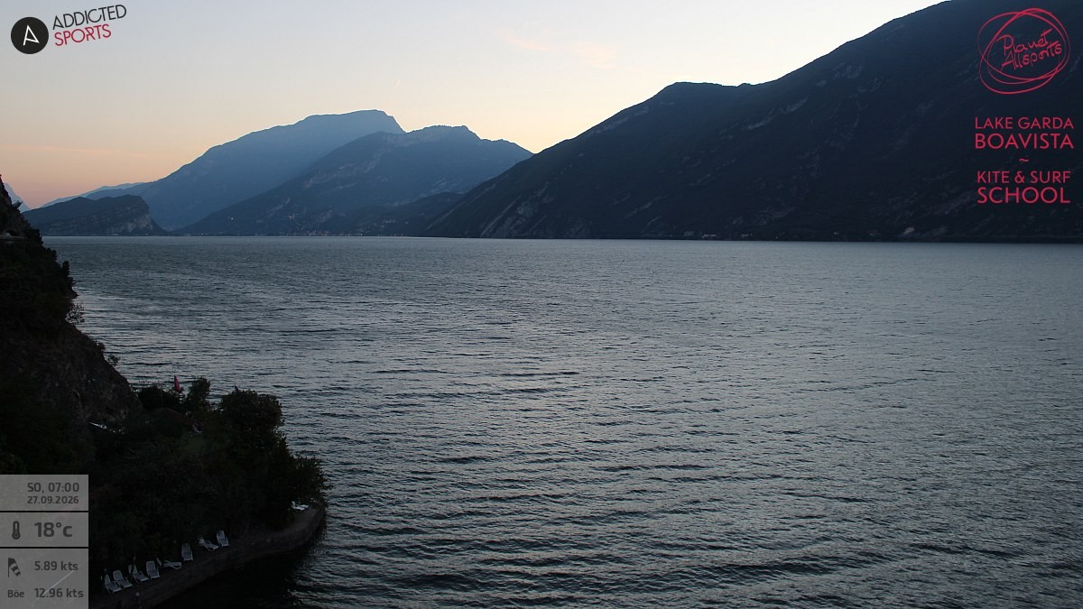 Archiv Foto Webcam Gardasee - Capo Reamol