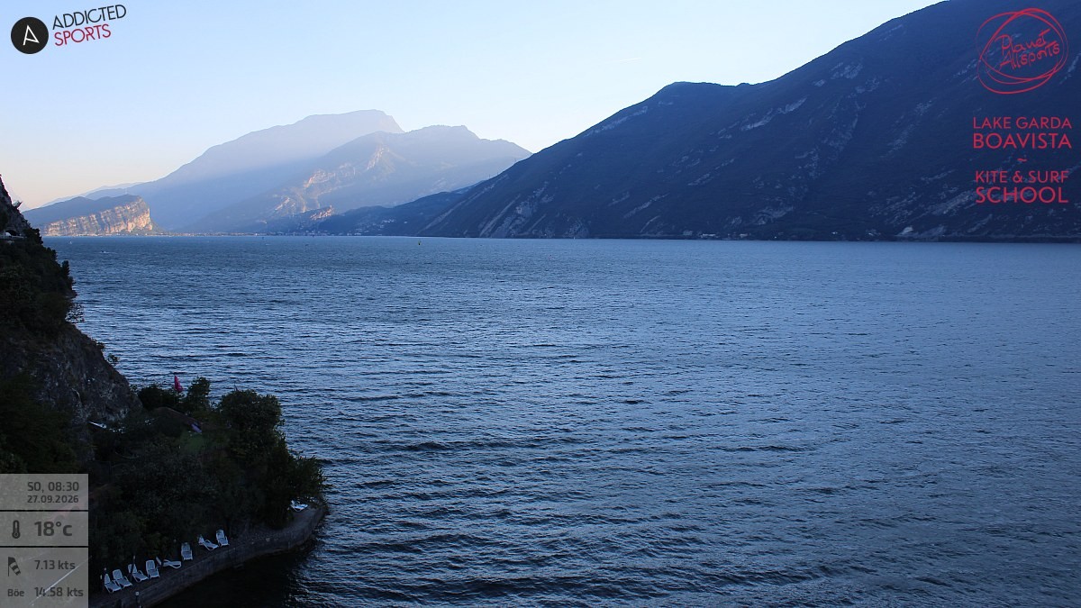 Archiv Foto Webcam Gardasee - Capo Reamol