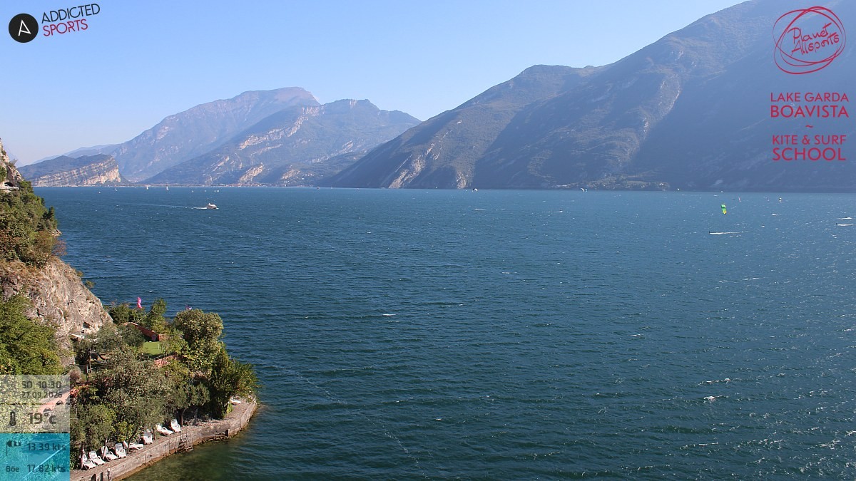 Archiv Foto Webcam Gardasee - Capo Reamol