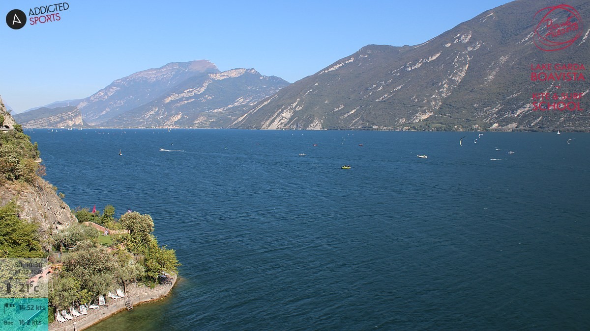 Archiv Foto Webcam Gardasee - Capo Reamol