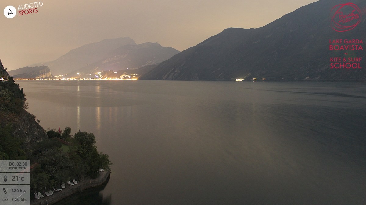 Archived image Webcam Lake Garda - Capo Reamol