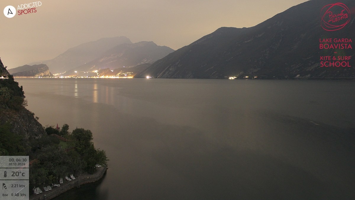 Archived image Webcam Lake Garda - Capo Reamol