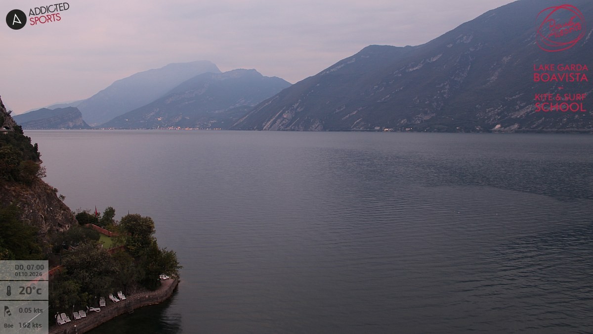 Archived image Webcam Lake Garda - Capo Reamol
