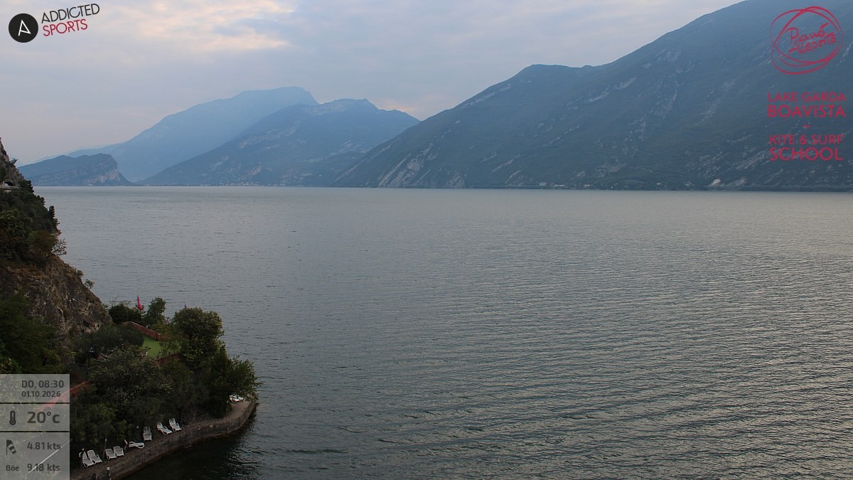 Archived image Webcam Lake Garda - Capo Reamol