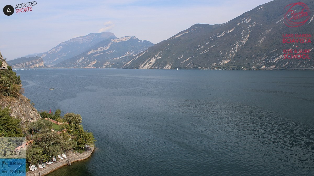 Archived image Webcam Lake Garda - Capo Reamol