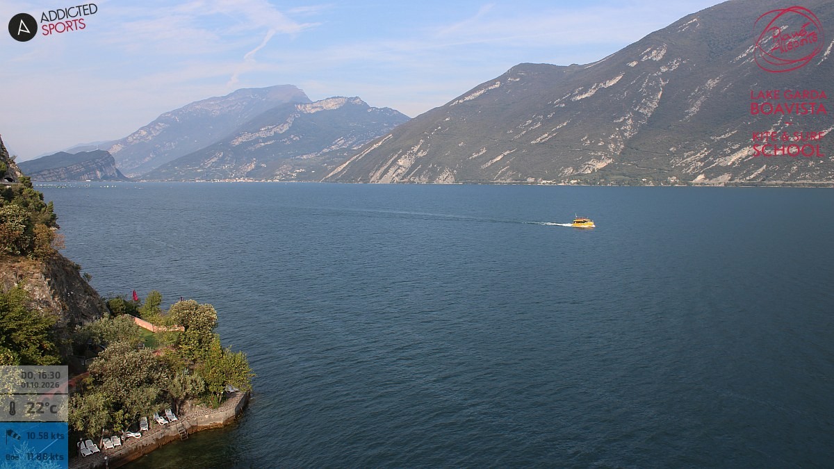 Archived image Webcam Lake Garda - Capo Reamol
