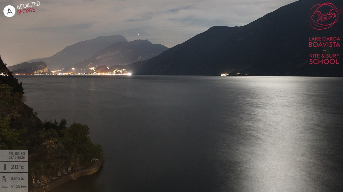 Archiv Foto Webcam Gardasee - Capo Reamol