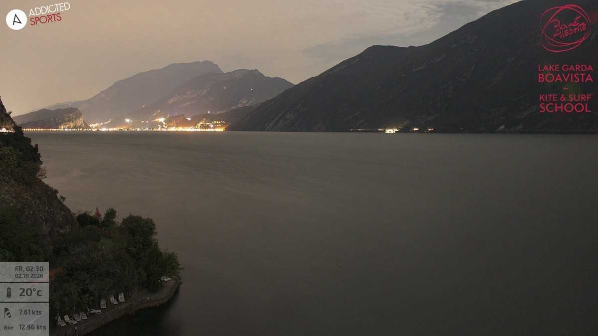 Archiv Foto Webcam Gardasee - Capo Reamol