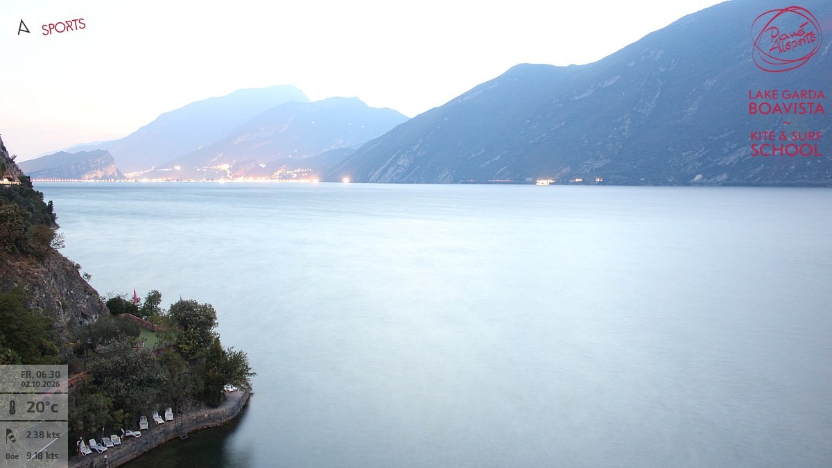 Archiv Foto Webcam Gardasee - Capo Reamol