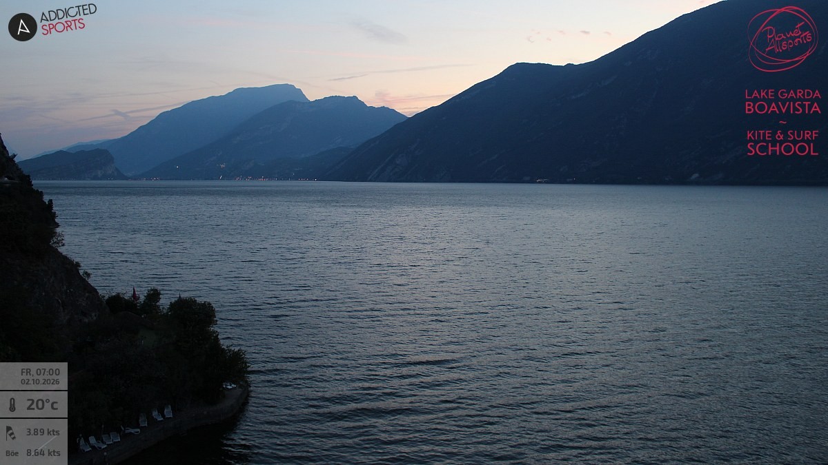 Archiv Foto Webcam Gardasee - Capo Reamol