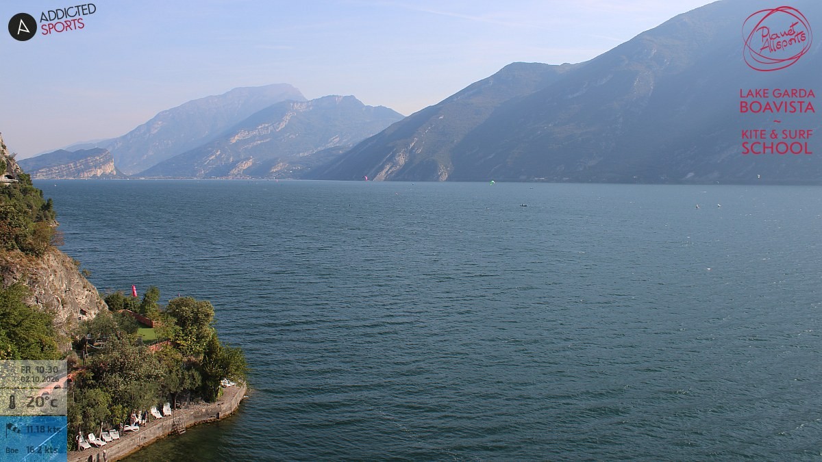 Archiv Foto Webcam Gardasee - Capo Reamol