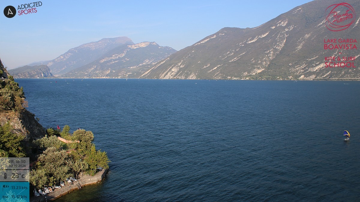Archiv Foto Webcam Gardasee - Capo Reamol