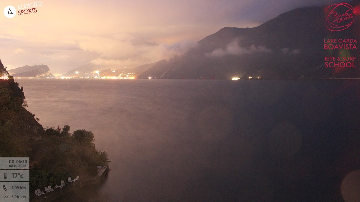 Archiv Foto Webcam Gardasee - Capo Reamol