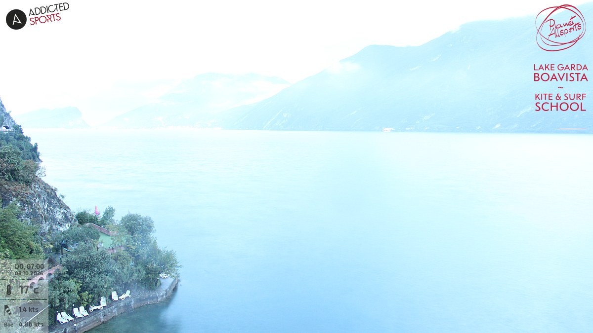 Archiv Foto Webcam Gardasee - Capo Reamol