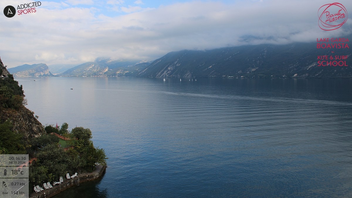 Archiv Foto Webcam Gardasee - Capo Reamol
