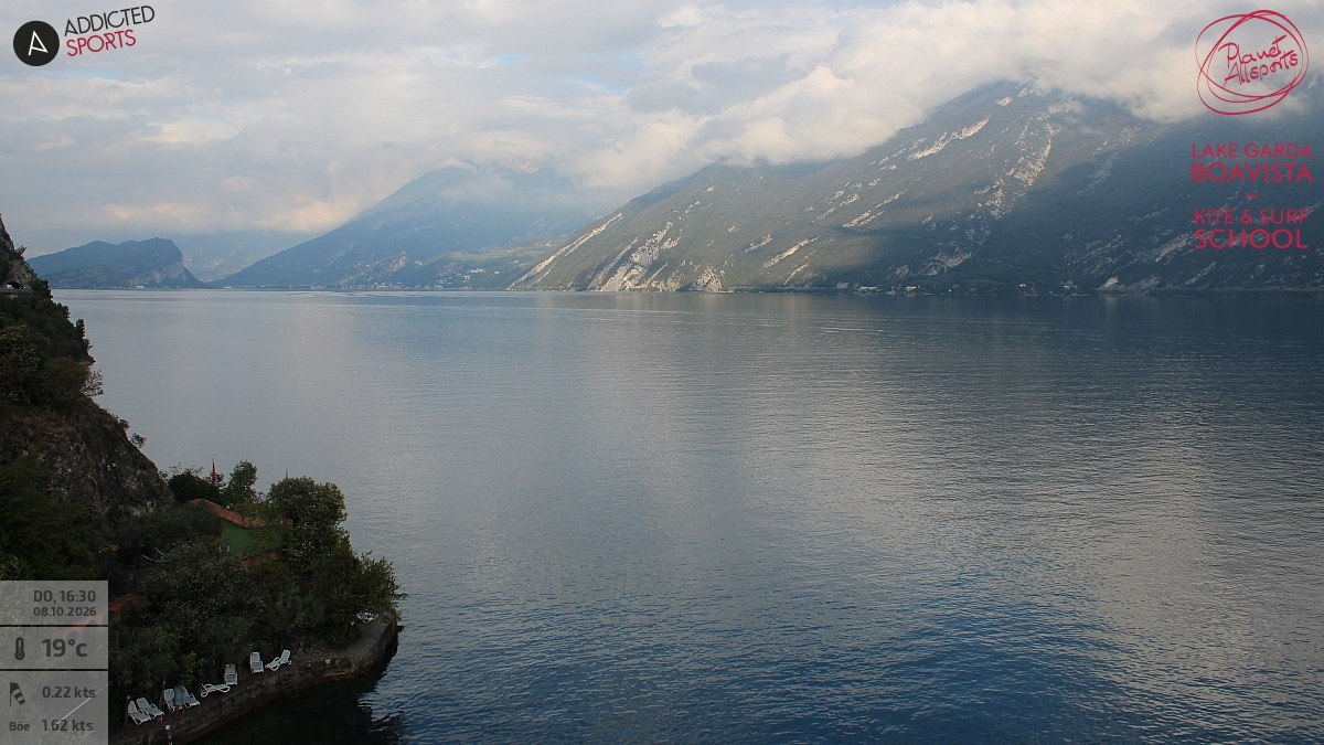 Archiv Foto Webcam Gardasee - Capo Reamol