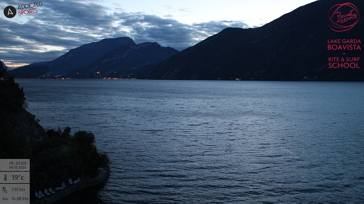 Archiv Foto Webcam Gardasee - Capo Reamol