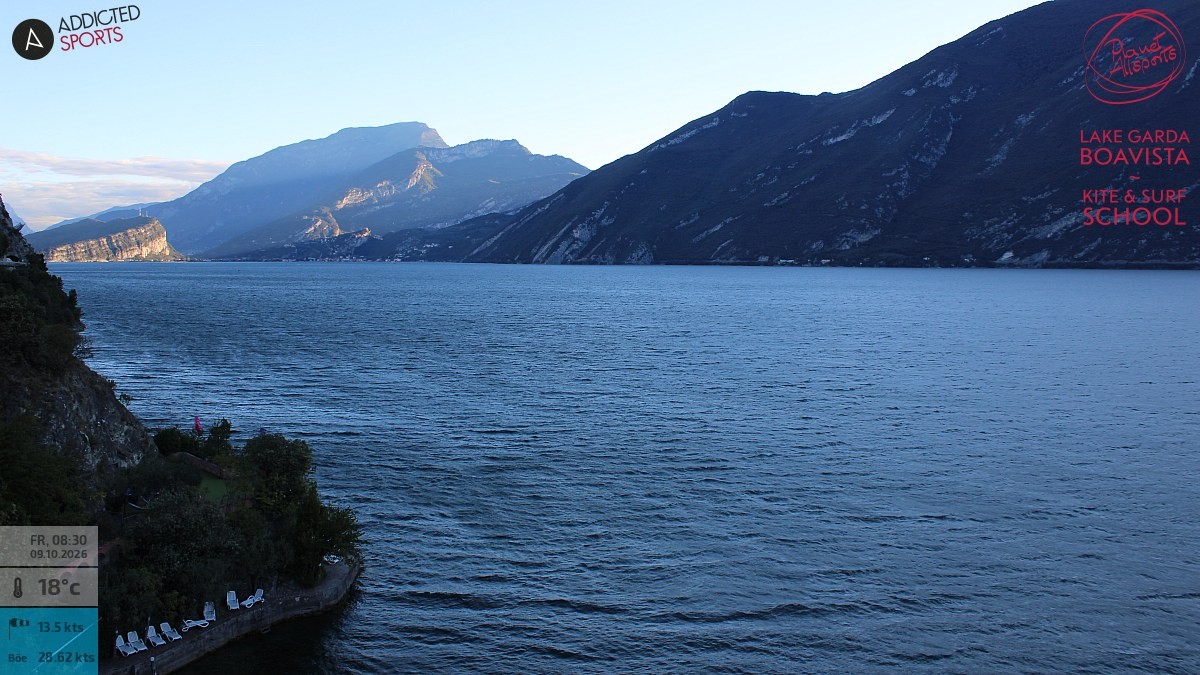Archiv Foto Webcam Gardasee - Capo Reamol
