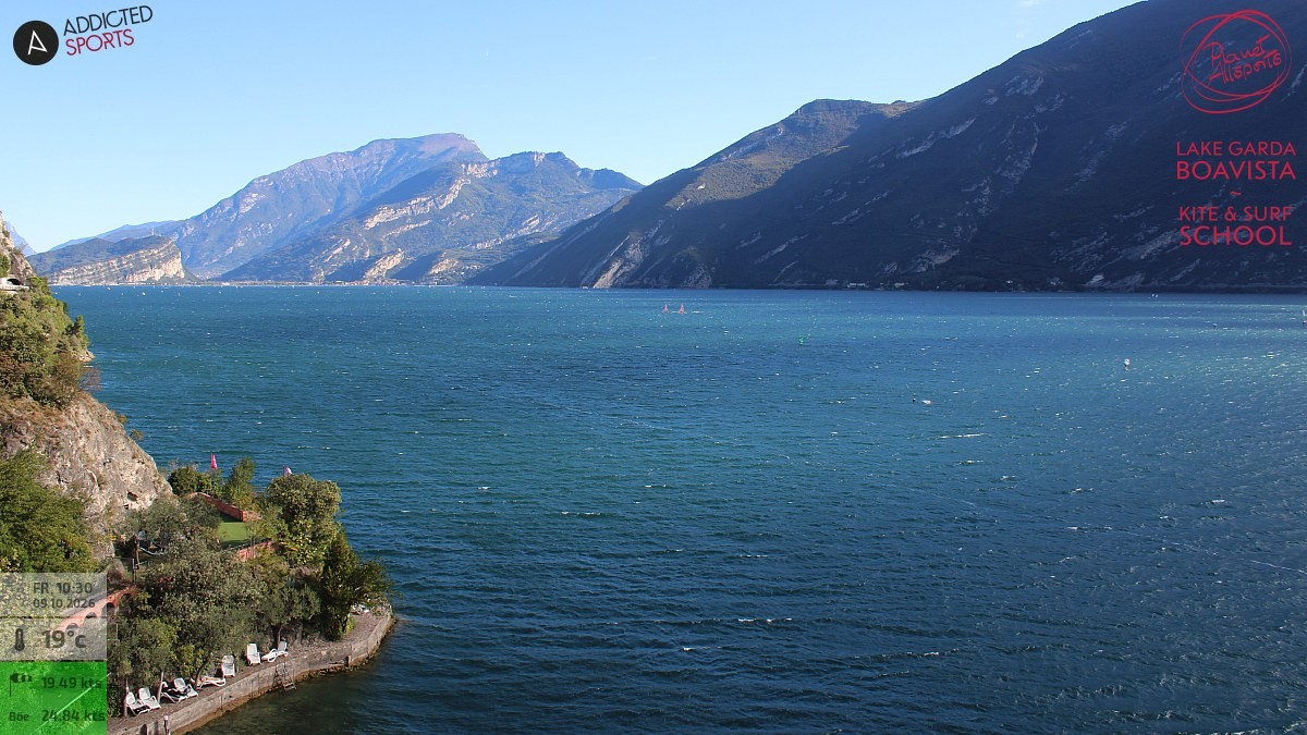 Archiv Foto Webcam Gardasee - Capo Reamol