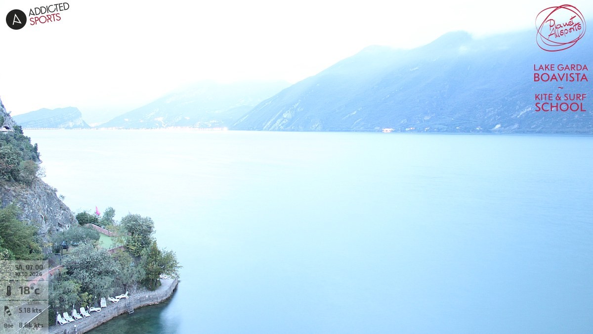 Archived image Webcam Lake Garda - Capo Reamol