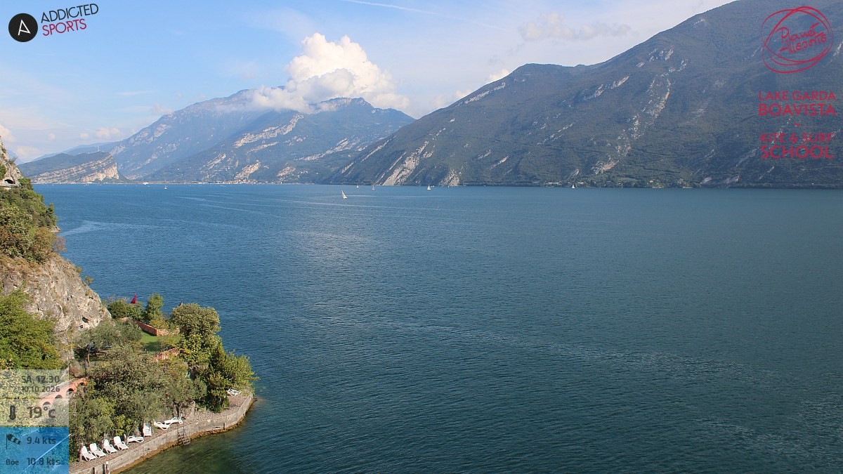 Archived image Webcam Lake Garda - Capo Reamol