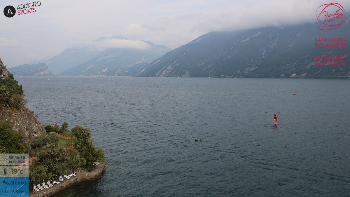 Archived image Webcam Lake Garda - Capo Reamol