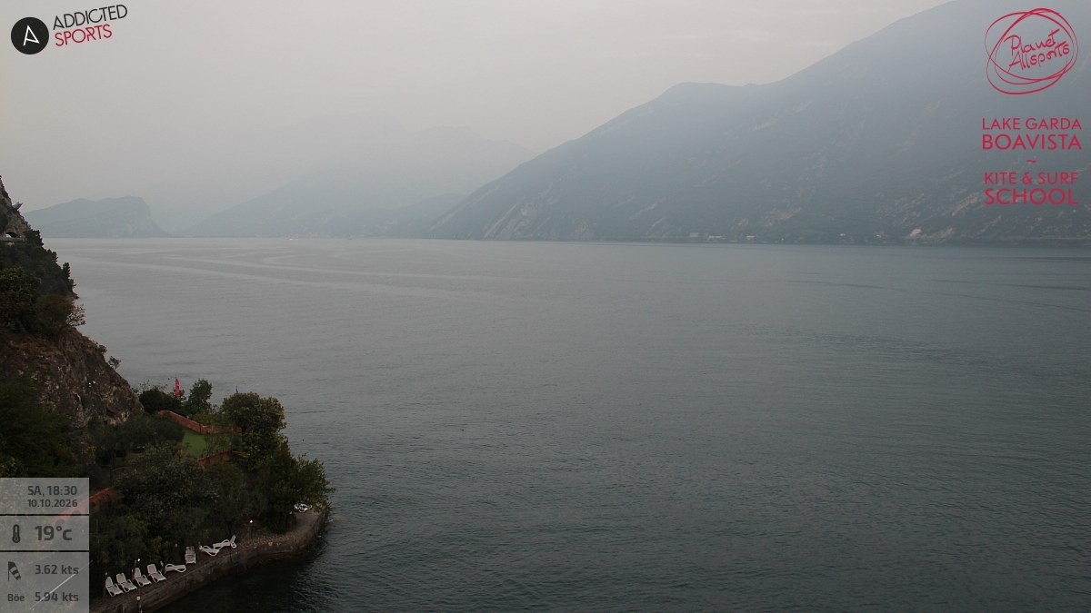 Archived image Webcam Lake Garda - Capo Reamol