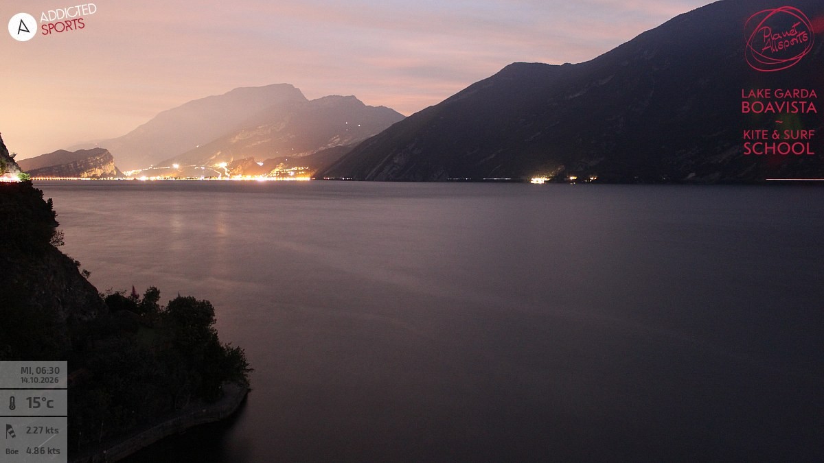Archived image Webcam Lake Garda - Capo Reamol
