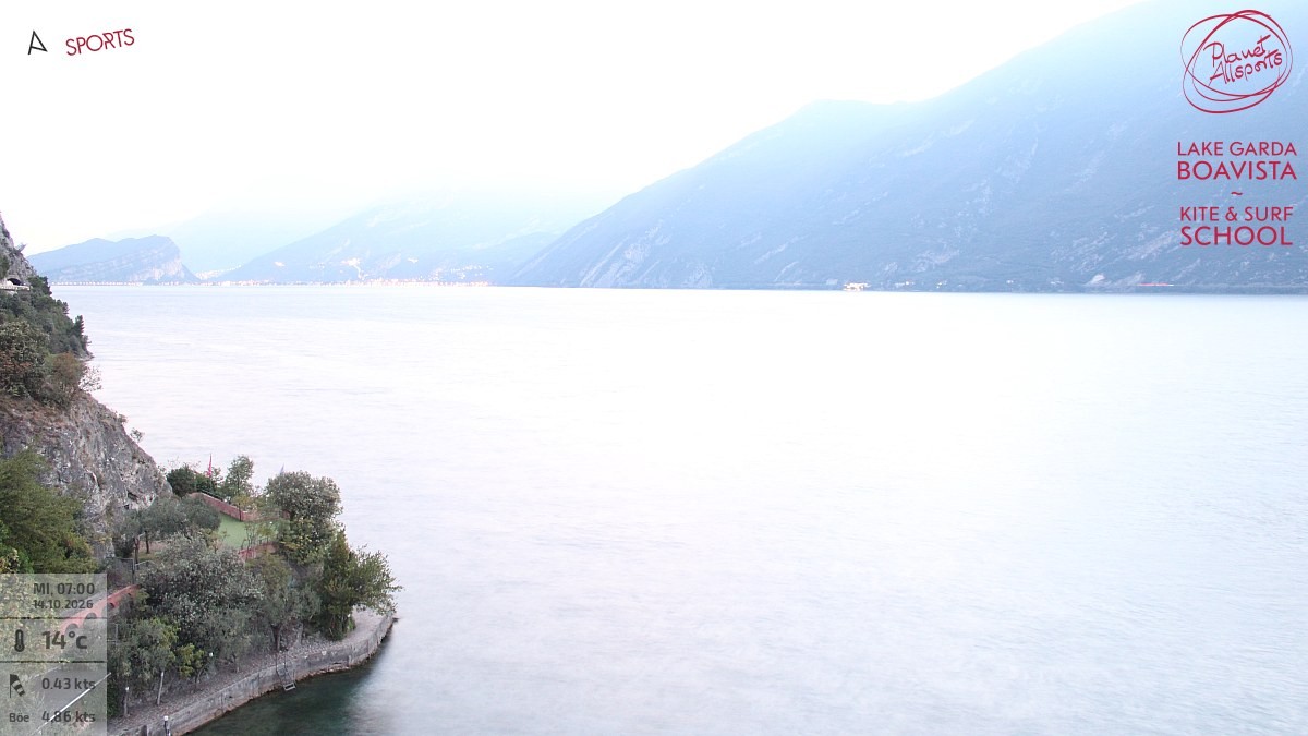 Archived image Webcam Lake Garda - Capo Reamol