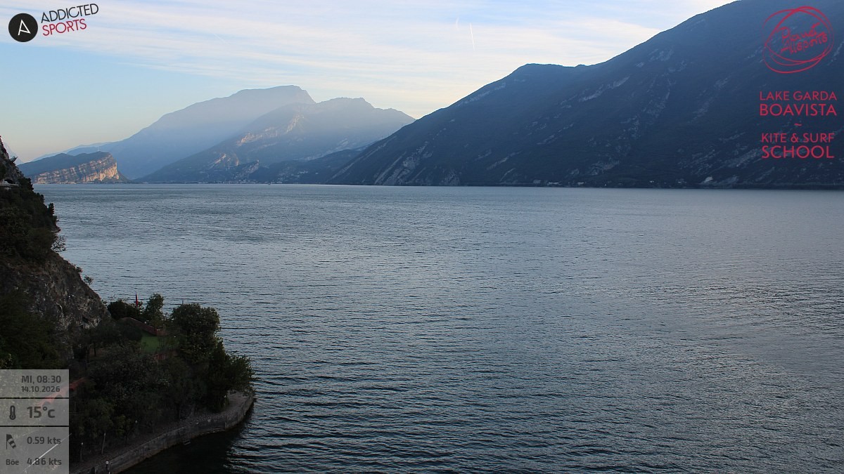 Archived image Webcam Lake Garda - Capo Reamol