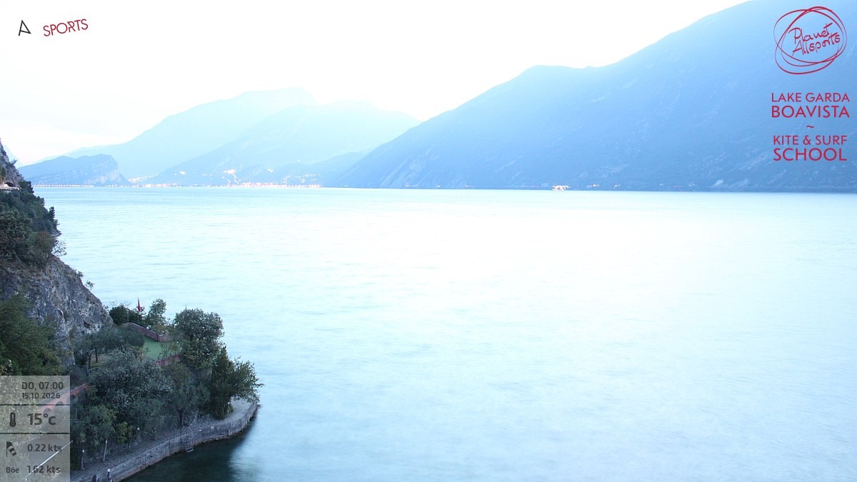 Archived image Webcam Lake Garda - Capo Reamol