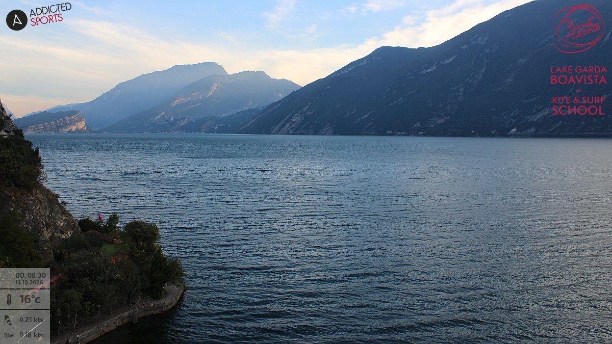 Archived image Webcam Lake Garda - Capo Reamol
