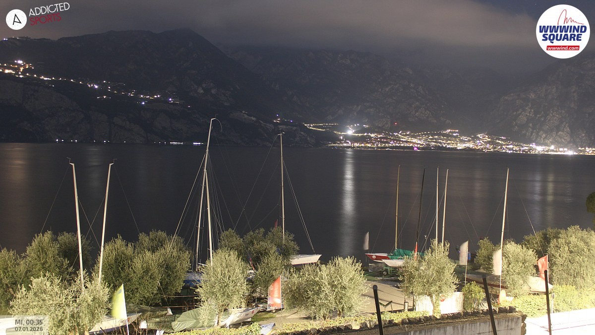 Archiv Foto Webcam Gardasee - Malcesine