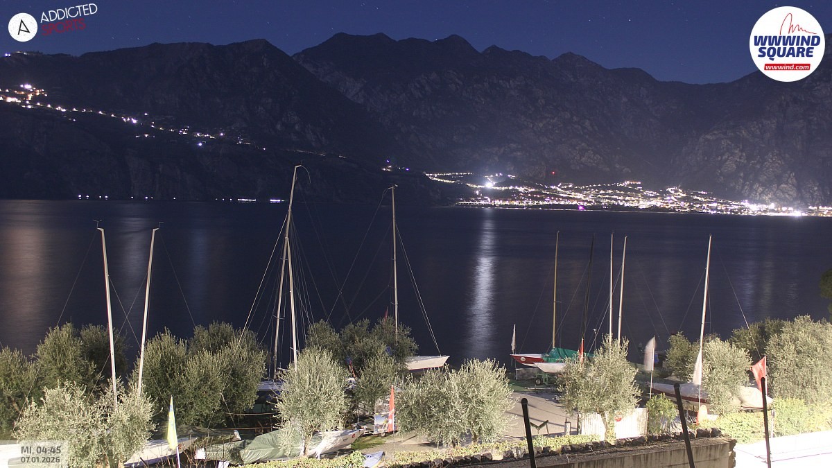 Archived image Webcam Lake Garda - Malcesine