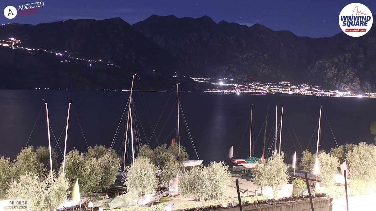 Archived image Webcam Lake Garda - Malcesine