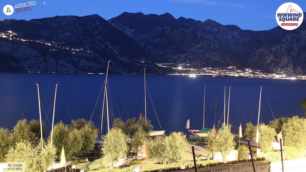 Archived image Webcam Lake Garda - Malcesine