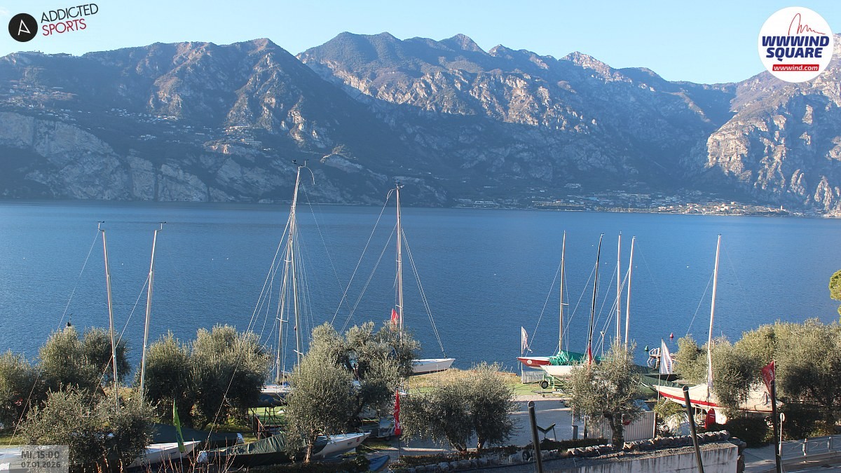 Archiv Foto Webcam Gardasee - Malcesine