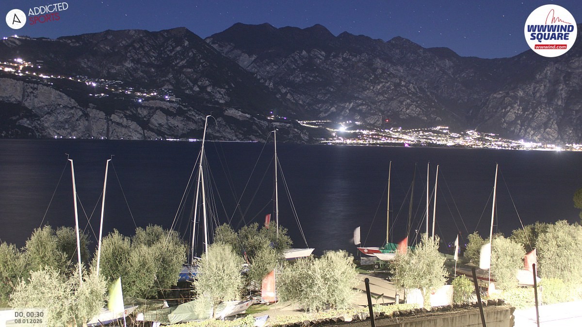 Archiv Foto Webcam Gardasee - Malcesine