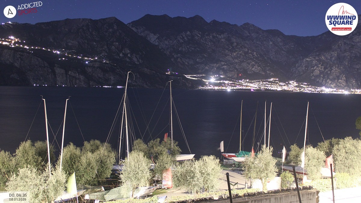 Archiv Foto Webcam Gardasee - Malcesine