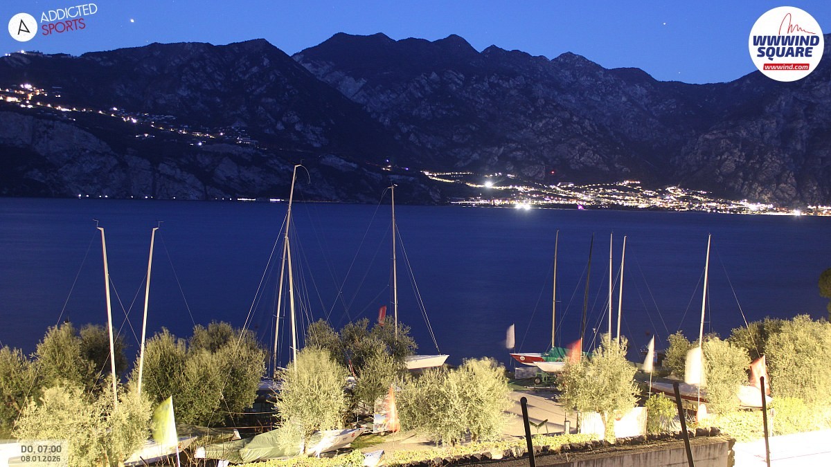 Archiv Foto Webcam Gardasee - Malcesine