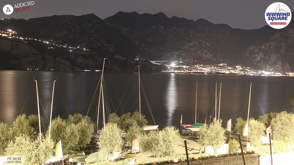 Archived image Webcam Lake Garda - Malcesine