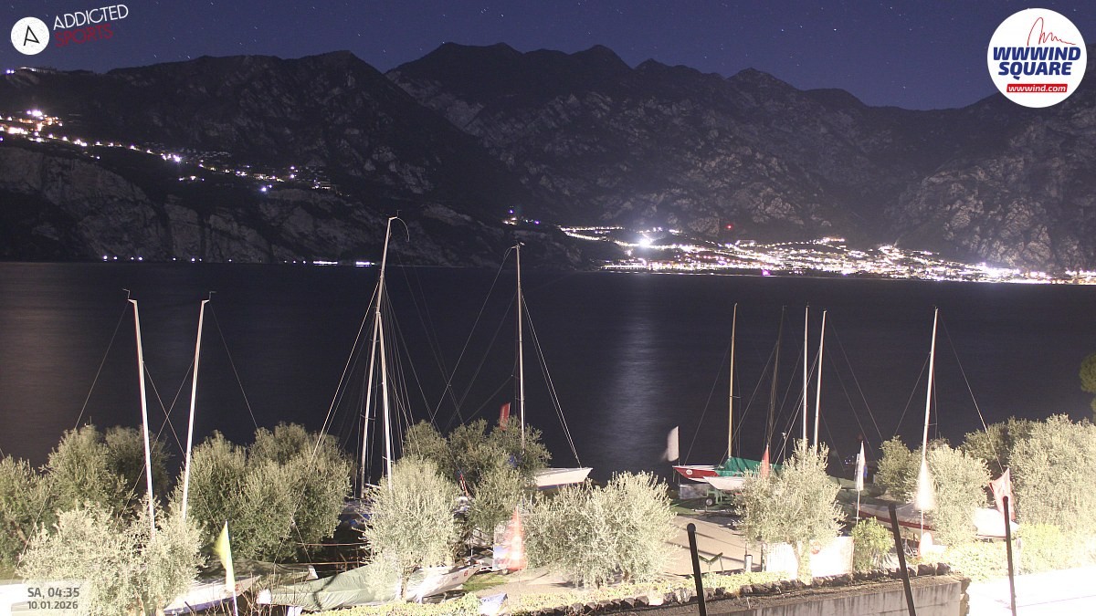 Archiv Foto Webcam Gardasee - Malcesine