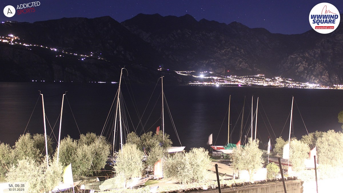 Archiv Foto Webcam Gardasee - Malcesine