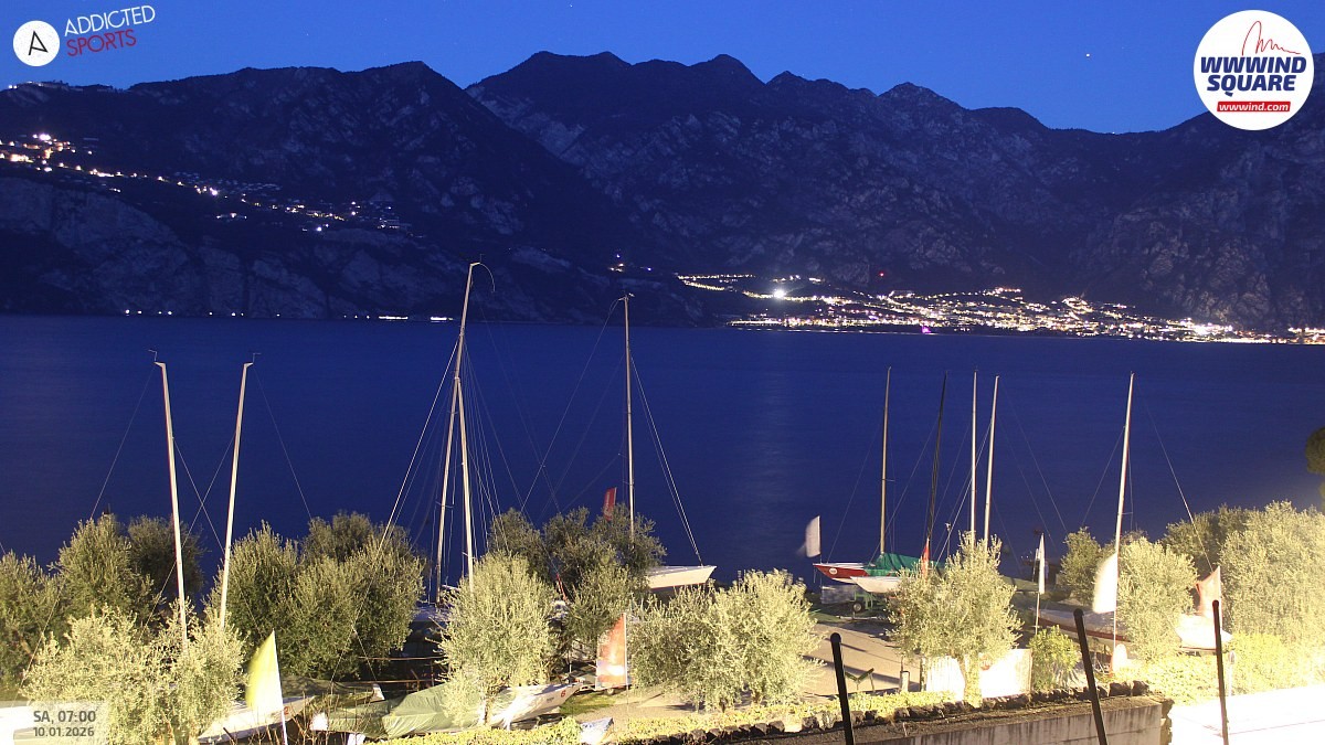 Archiv Foto Webcam Gardasee - Malcesine